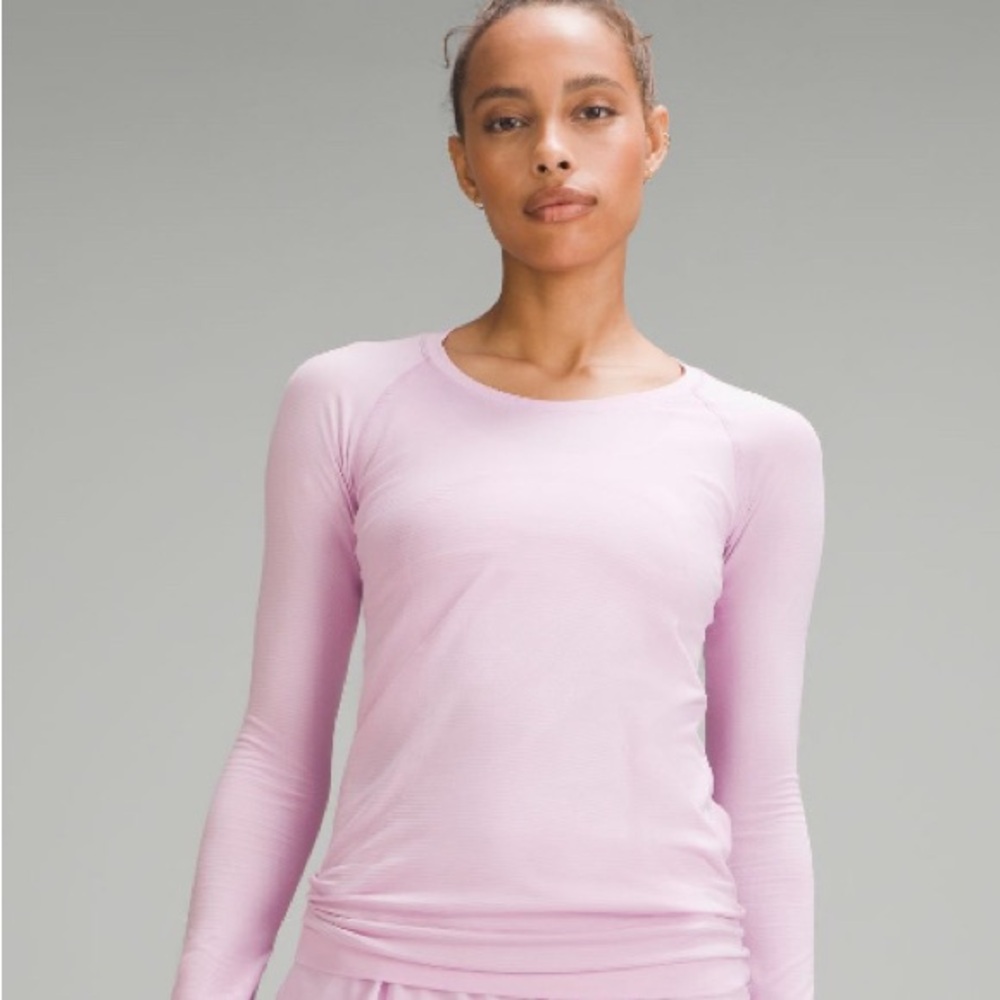Lululemon long sleeve swiftly tech 2.0 pink
